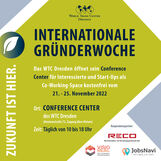 Internationale Gründerwoche 2022 - World Trade Center Dresden
