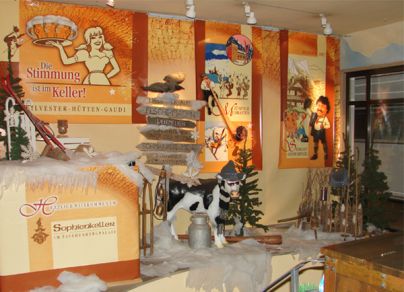 Impressionen von Dekorationen - Sophienkeller im Taschenbergpalais